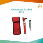 Otoscopio luz led rojo
