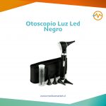 Otoscopio luz led negro