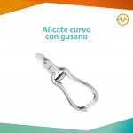 Alicate curvo con gusano