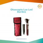 Otoscopio luz led burdeo