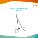 Porta aguja mayo 14 cm
