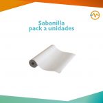 Sabanilla clínica 2 unidades prepicada