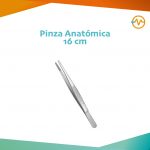 Pinza anatómica 16 cm