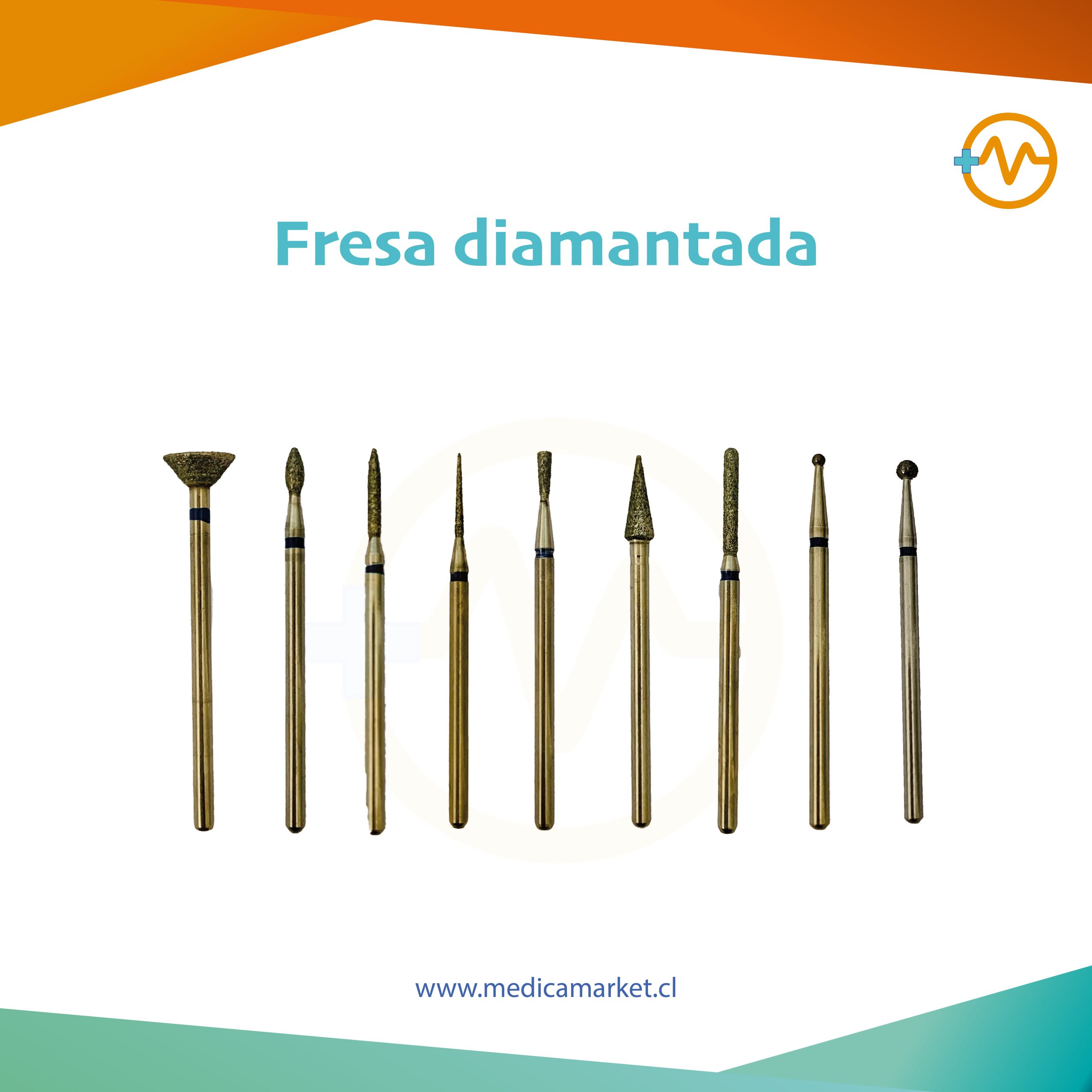 solo tarde semáforo Fresa diamantada – Medica Market