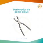 Perforador de goma dique
