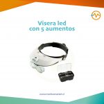 Visera led con 5 aumentos