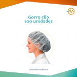 Gorro clip - cofia 100 unidades