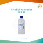 Alcohol 70 grados 500 cc pedir foto
