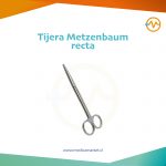 Tijera Metzenbaum recta