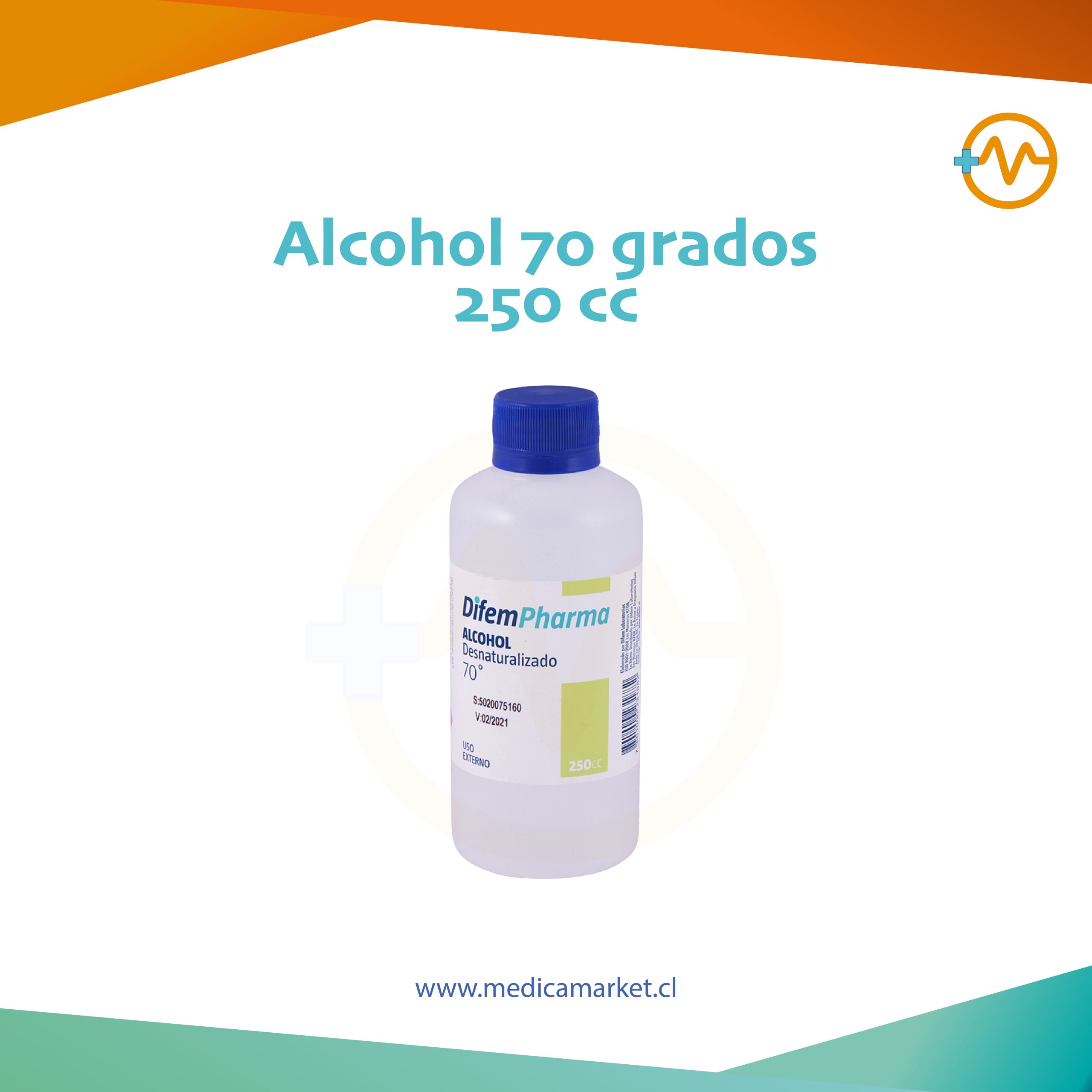 Alcool 70 Jvf renforcé 250Ml