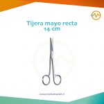 Tijera mayo recta 14 cm