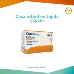 Gasa estéril 5x5 cm - 50 sobres lina