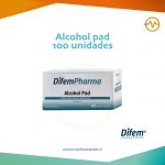 Alcohol pad 100 unidades