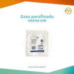 Gasa parafinada 10x10 cm unidad