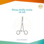 Pinza Kelly recta 16 cm