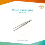 Pinza quirúrgica 14 cm