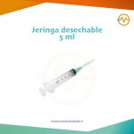 Jeringa desechable 5 ml