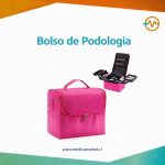 Bolso organizador 23x28x22 negro,rosado