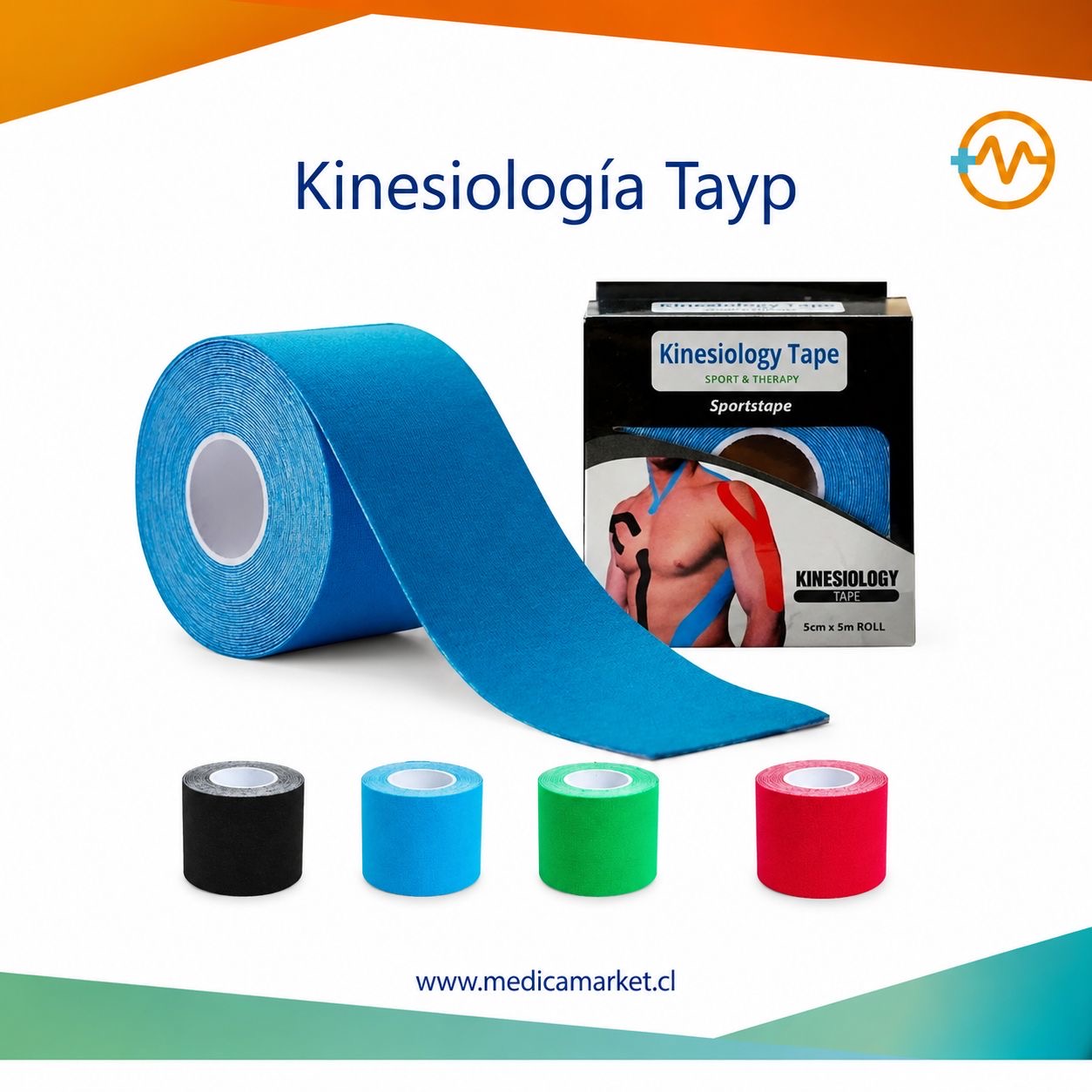 9e7fa60a-e687-4ce4-b59a-3ba786c418ee Tayp kinesiología 5cm - Imagen 1