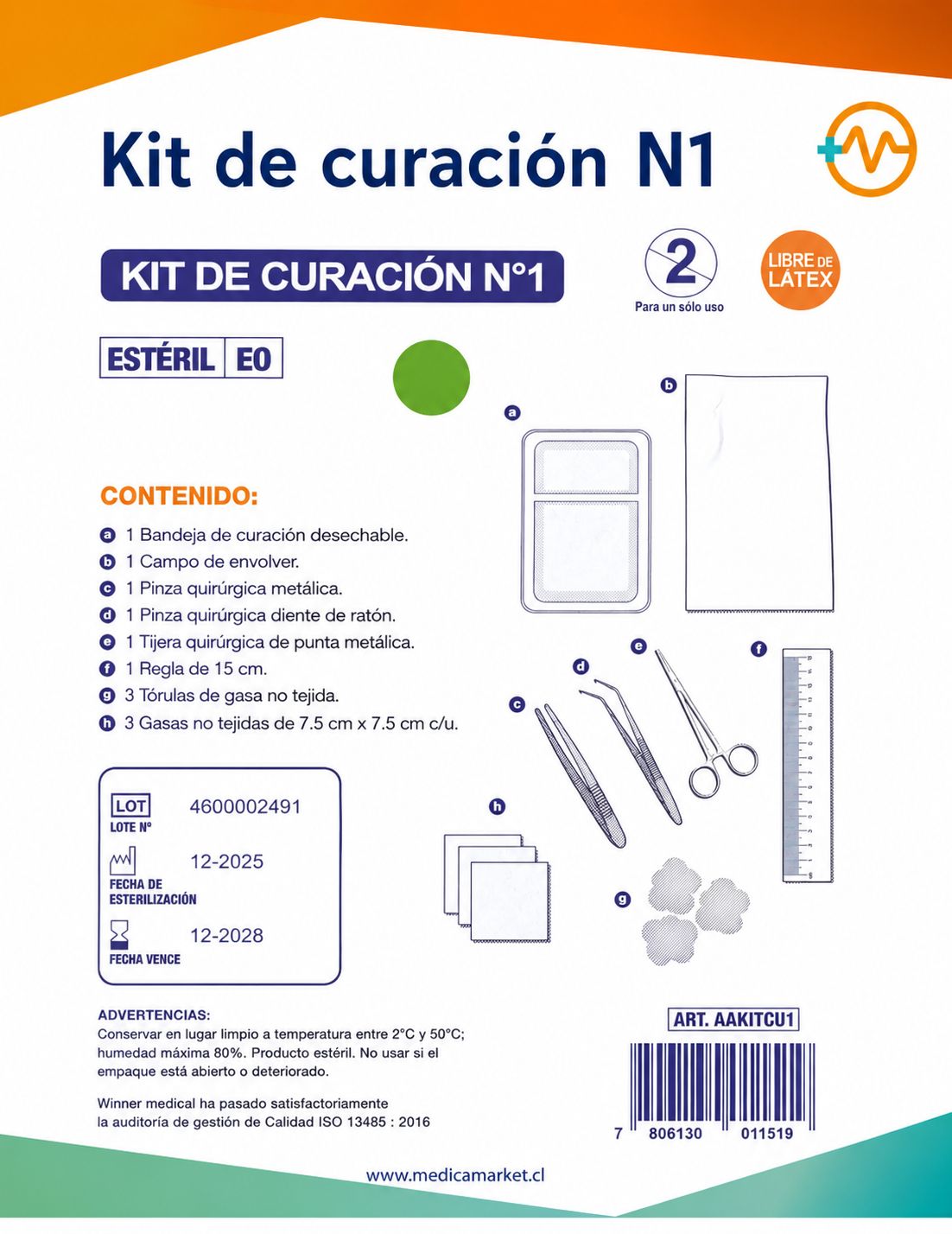 6a679beb-f322-41bf-81e5-1ea50b655c77 Kit de curación N1 - Imagen 1