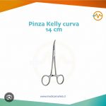Pinza kelly curva 14cm